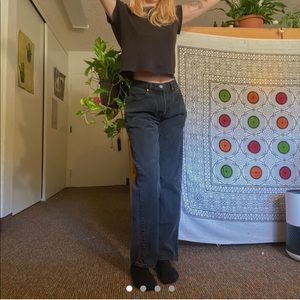 black vintage levis 505